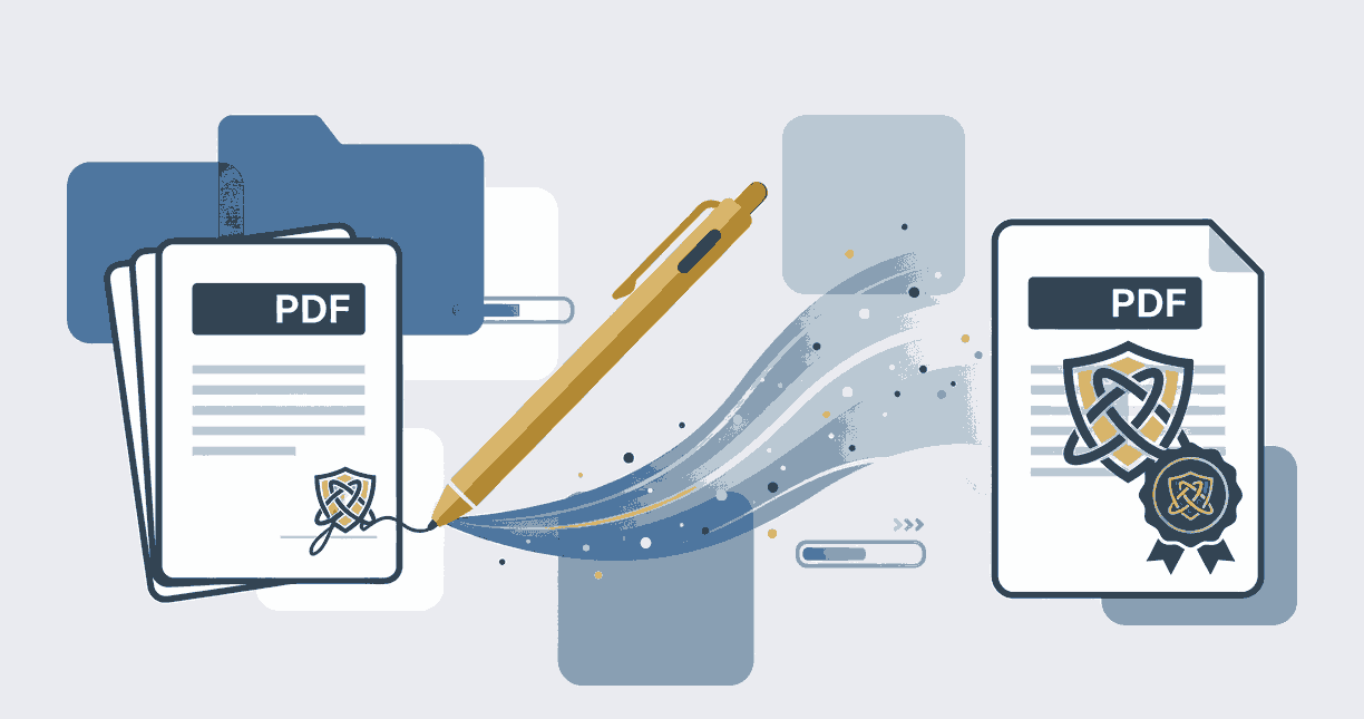 How to electronically sign a PDF