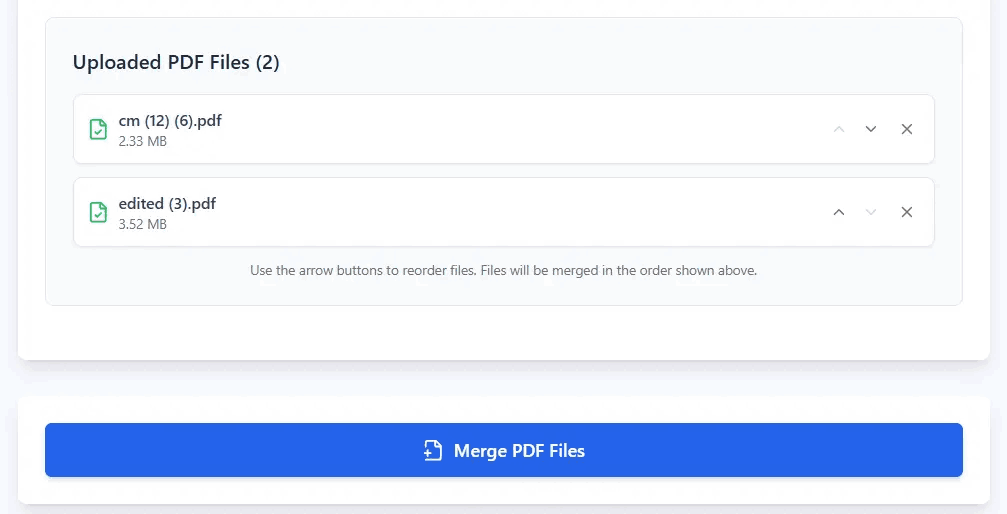 Merging Process Illustration