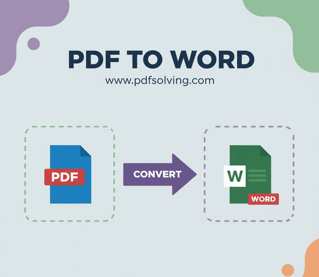 How to Convert PDF to Word documents